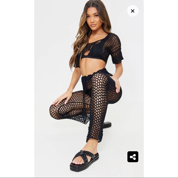 PLT Patent Flatform Sandals - Picture 2 of 5